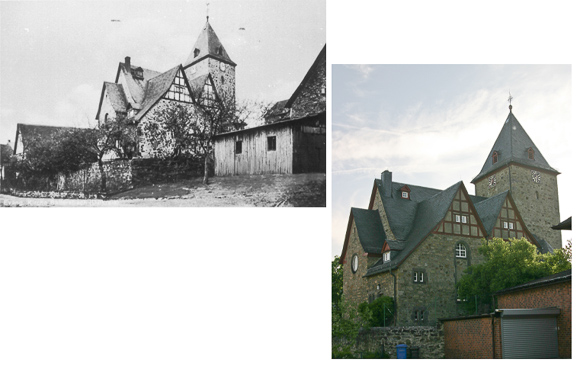 Ballersbach   |  Kirche, um 1950